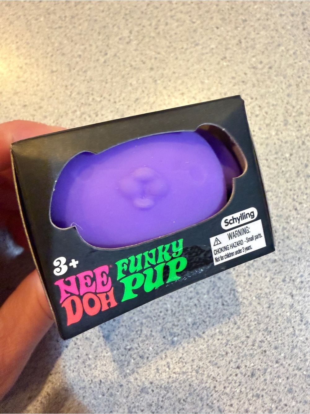 New Nee Doh Funky Pup Dog Puppy Purple Super Squishy Toy Squish Needoh Viral